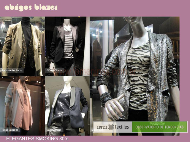Blazer para mujer moda otoño invierno 2010